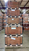 Wood Crates— 10 Per Order Collapsible and Stackable with 2000 lb Weight Capacity